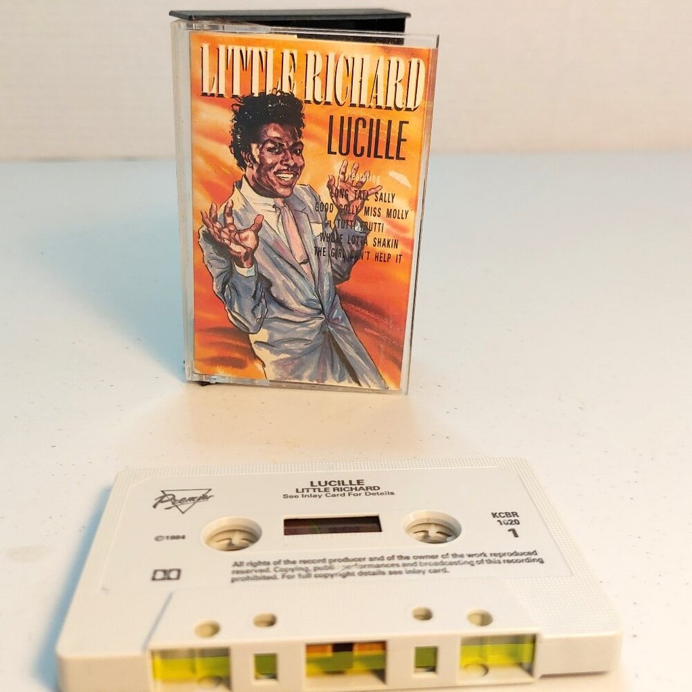Little Richard~ Lucille (cassette tape, 1984) tested and works